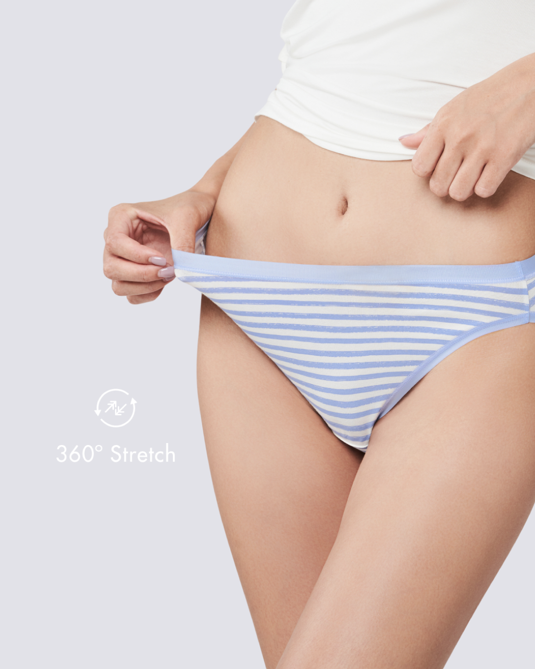 Women Comfy Bikini Panties (2 in 1 pack)