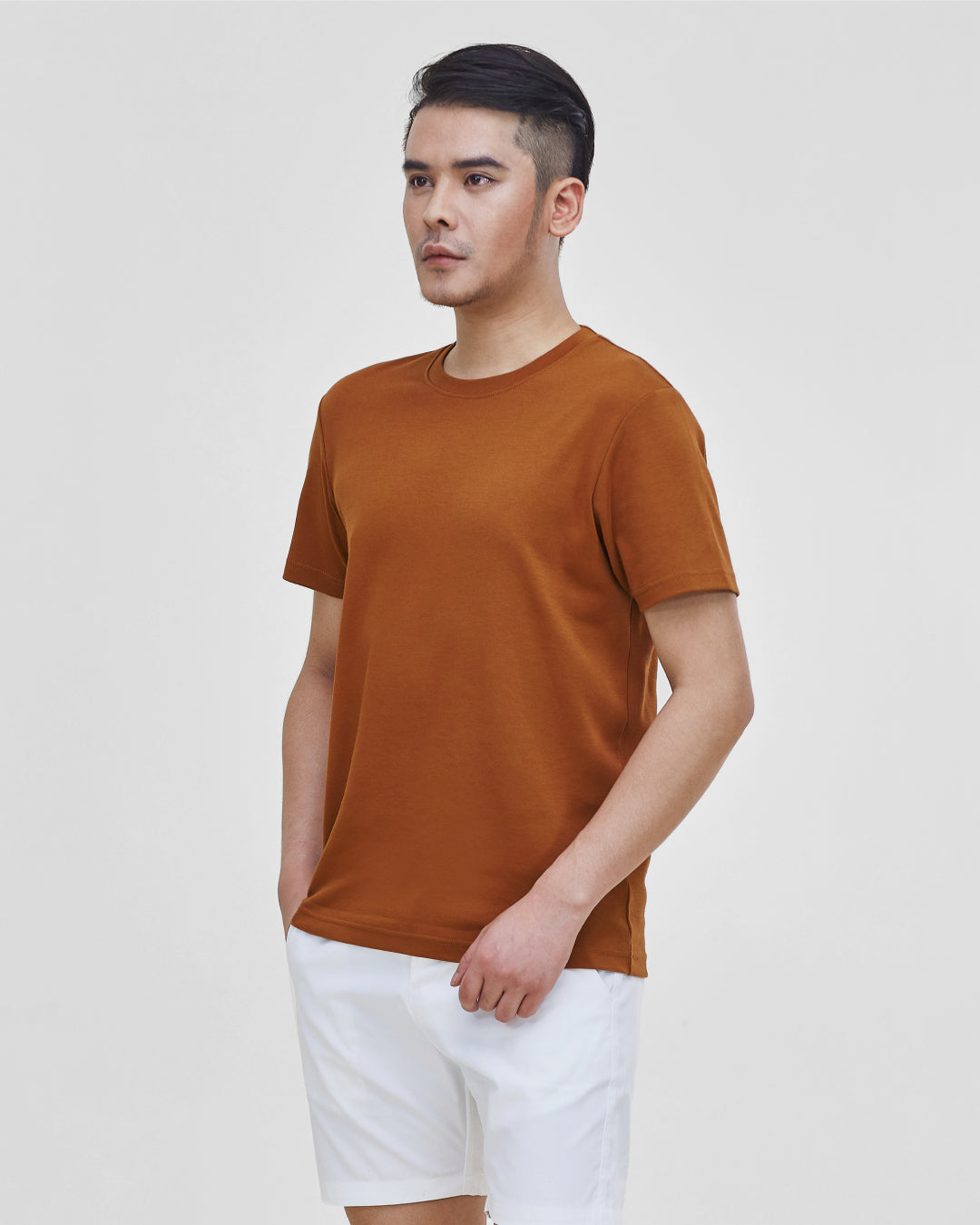 Men Premium Weight Cotton Crew Neck Tee (Seasonal)