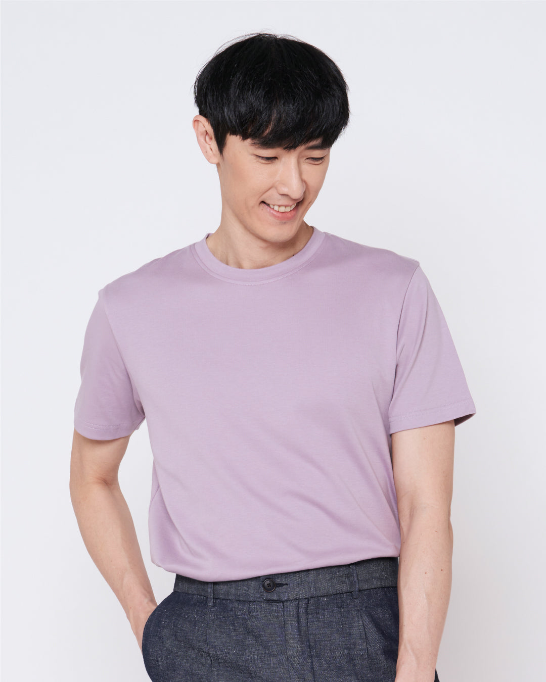 Men Premium Weight Cotton Crew Neck Tee (Seasonal)