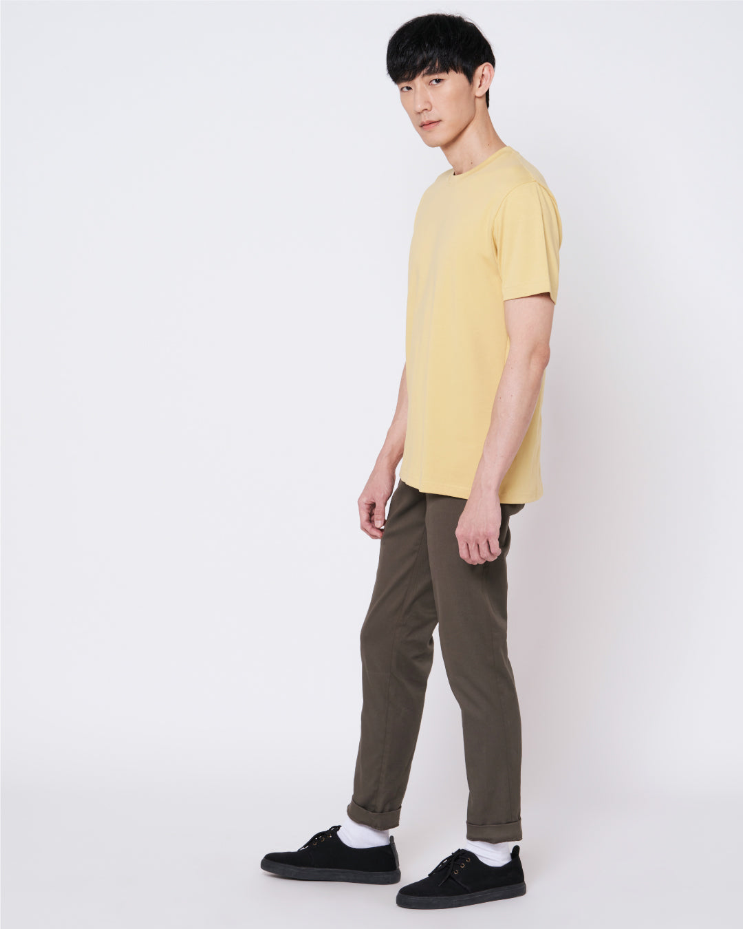 Men Premium Weight Cotton Crew Neck Tee (Seasonal)