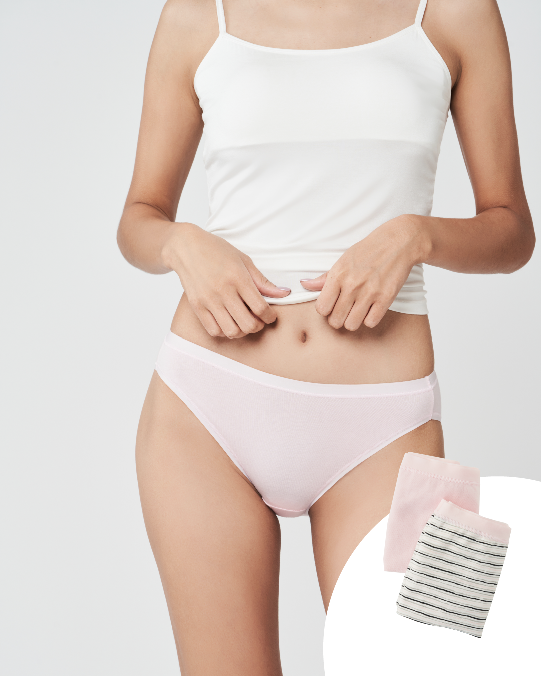 Women Comfy Bikini Panties (2 in 1 pack)