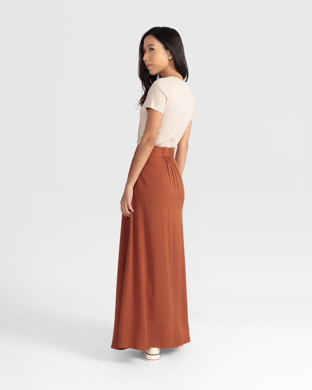 Women Rayon Maxi Skirt