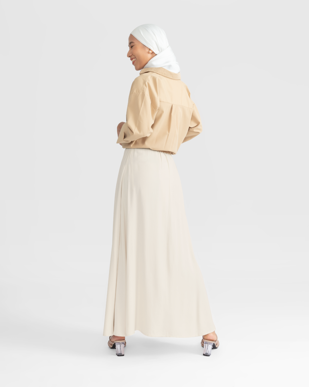 Women Rayon Maxi Skirt