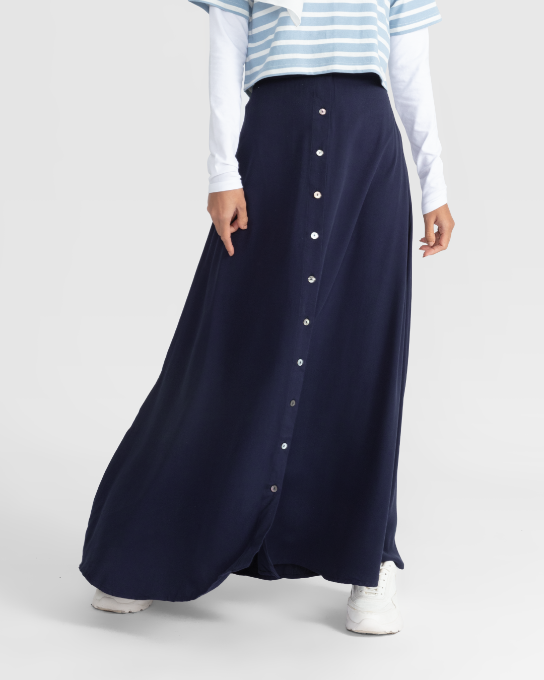 Women Rayon Maxi Skirt