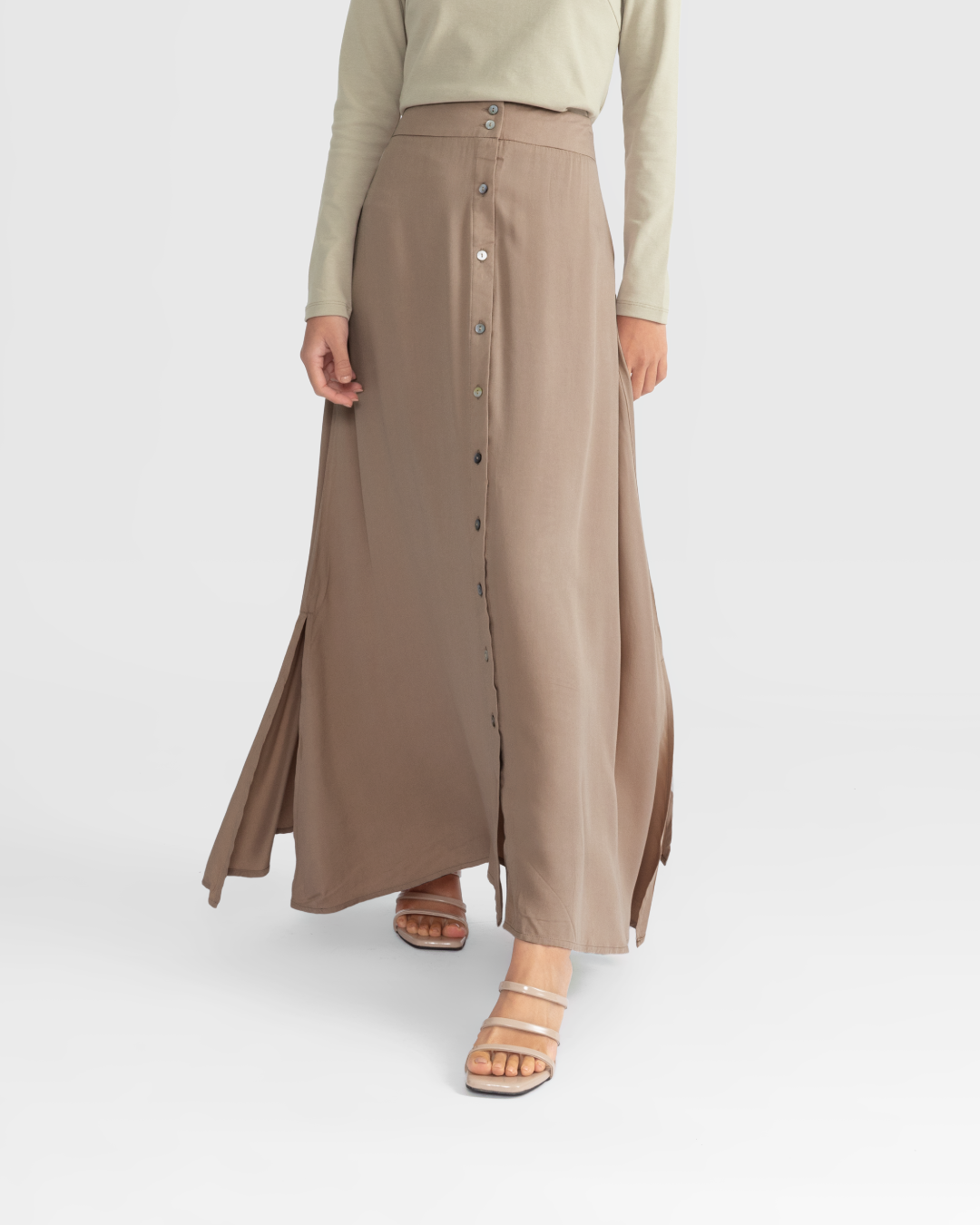 Women Rayon Maxi Skirt