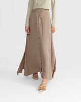Women Rayon Maxi Skirt