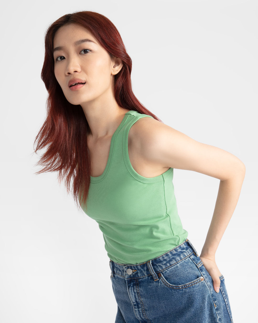 Women Ribbed Tank Top