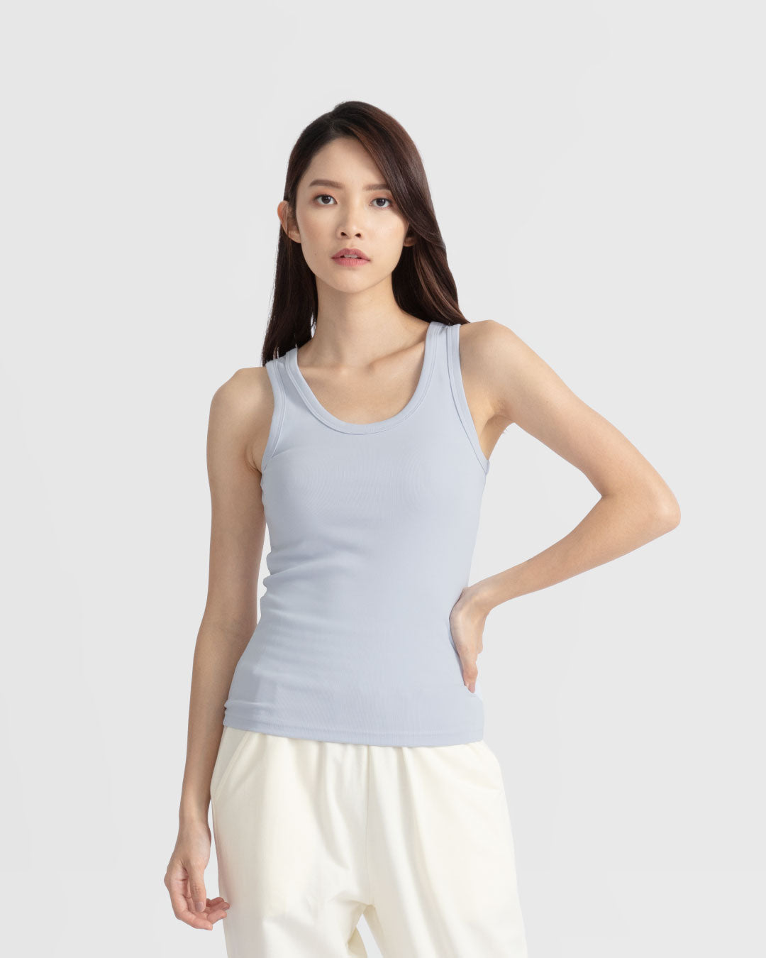 Women Ribbed Tank Top