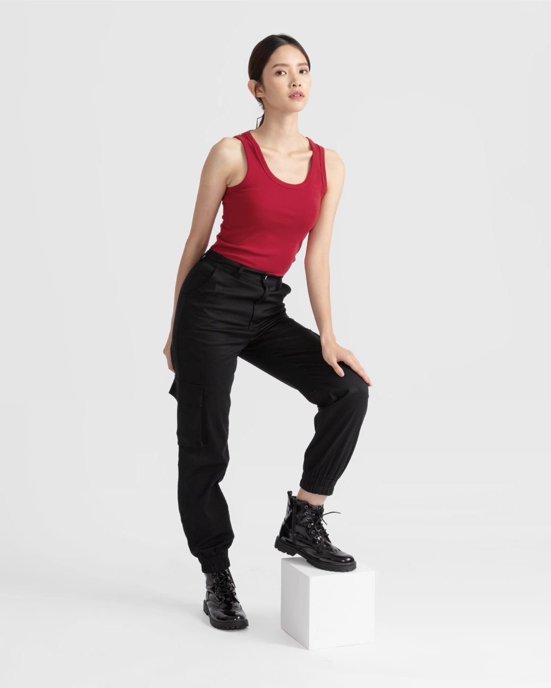 Women Ribbed Tank Top