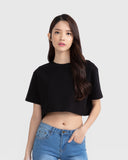 Women Terry Cropped Top