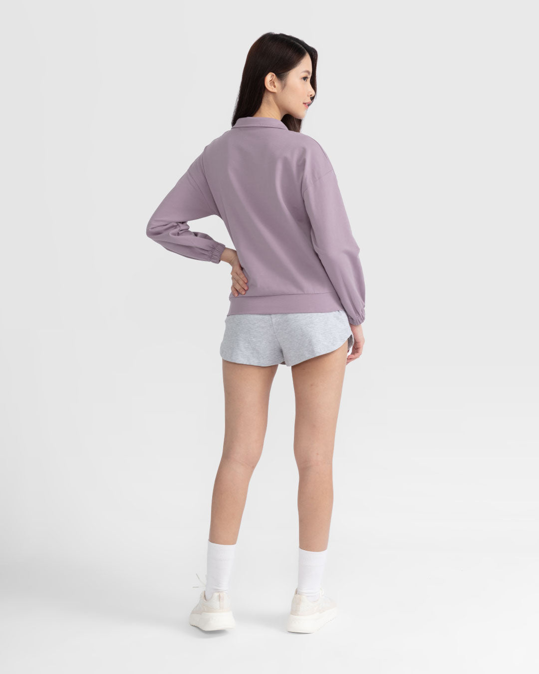 Women Half Zip Turtleneck Sweater