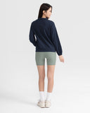 Women Half Zip Turtleneck Sweater