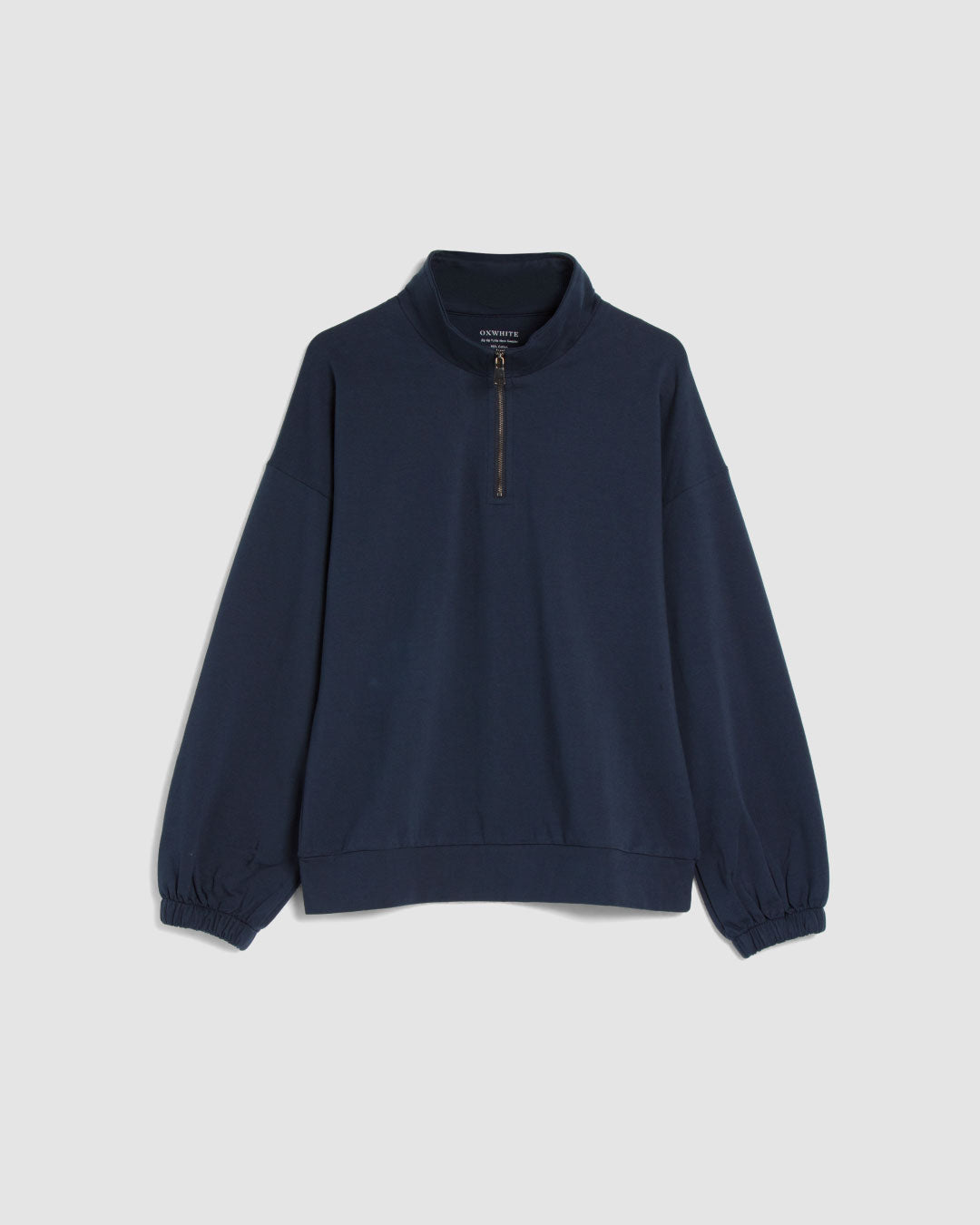 Women Half Zip Turtleneck Sweater