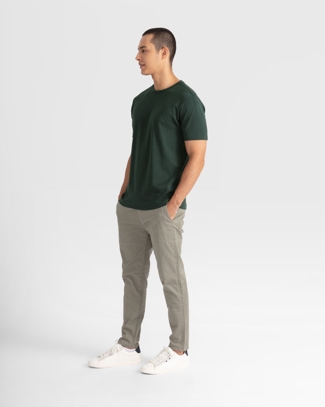 Men Shoulder Panelled Tee