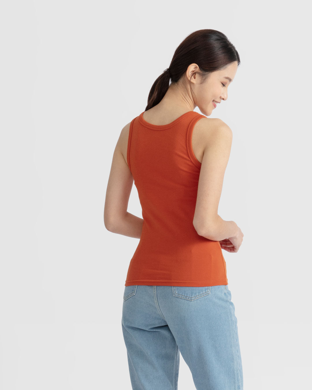 Women Ribbed Tank Top