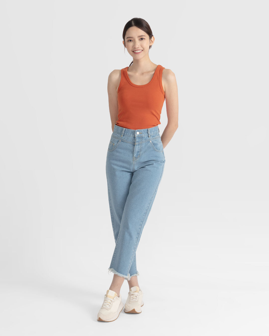 Women Ribbed Tank Top