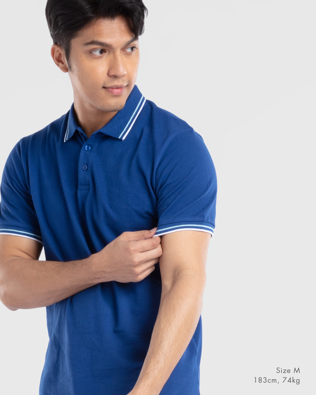 Polo shirt cotton sales pique