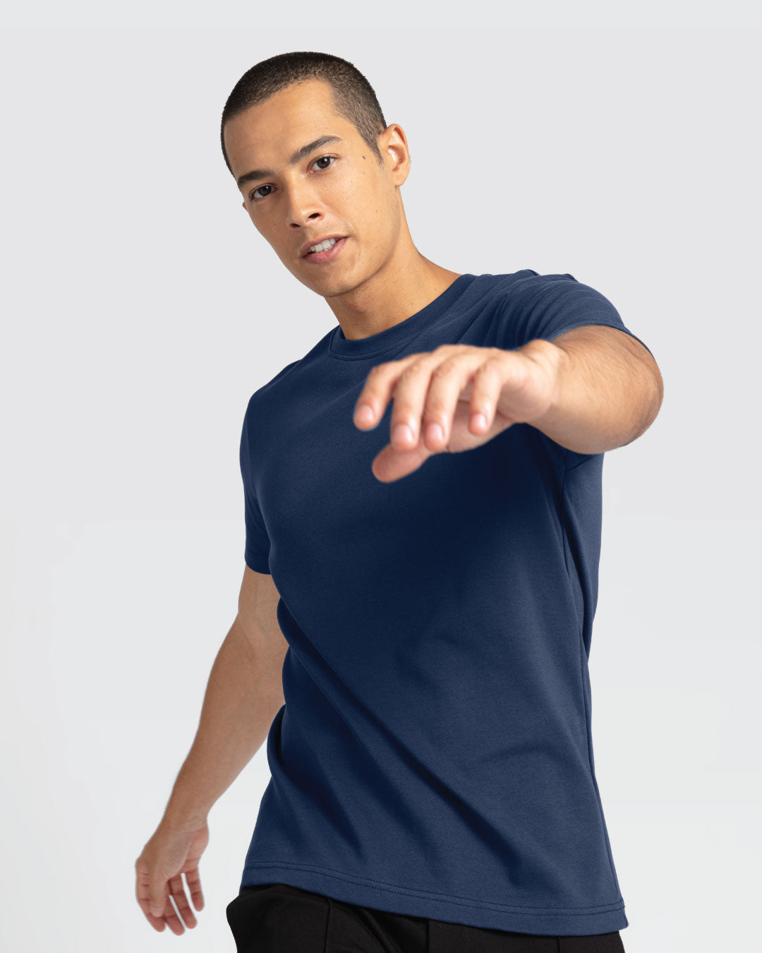 Men Premium Weight Cotton Crew Neck Tee (Essential)