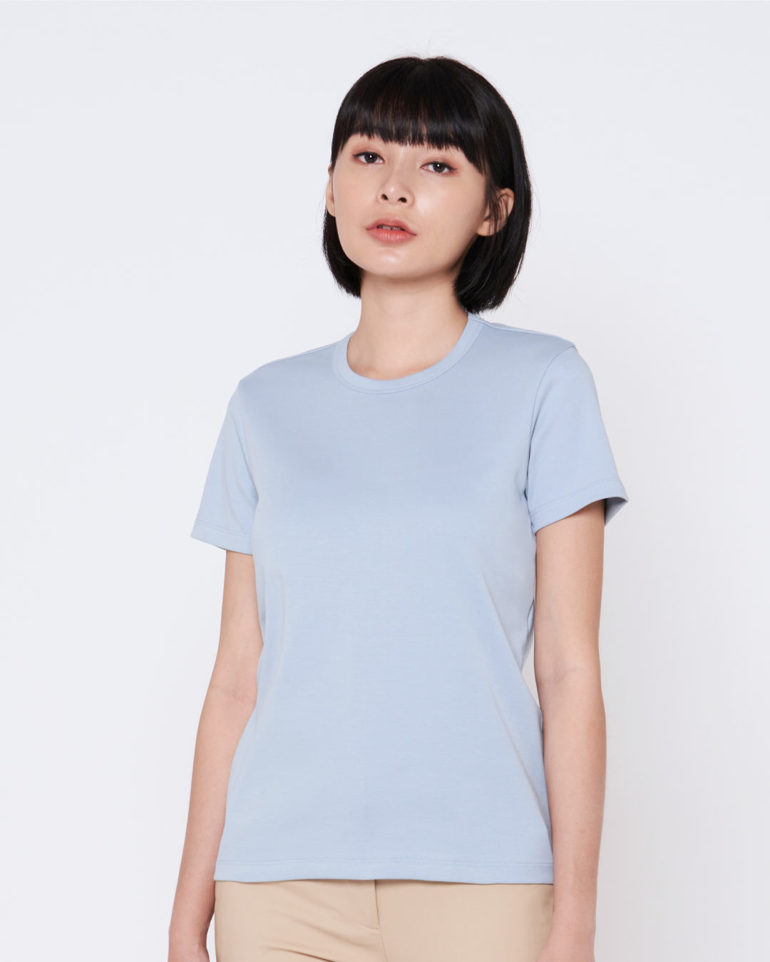 Women Premium Weight Cotton Crew Neck Tee (Seasonal)