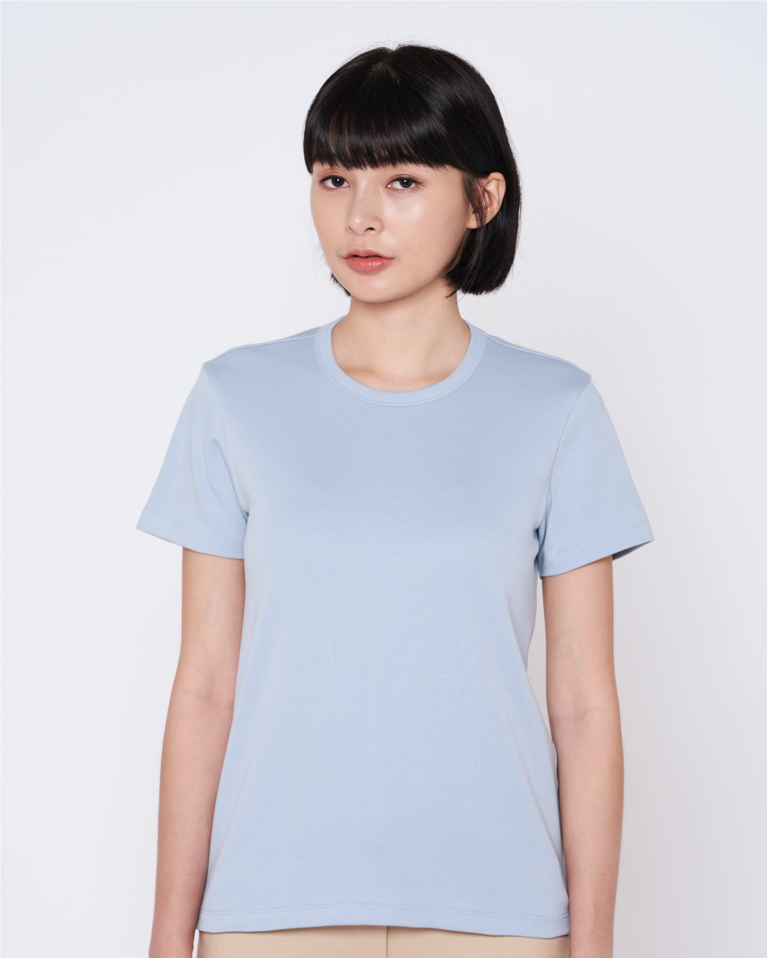 Women Premium Weight Cotton Crew Neck Tee (Seasonal)