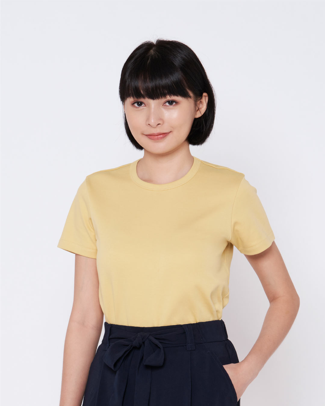 Women Premium Weight Cotton Crew Neck Tee (Seasonal)